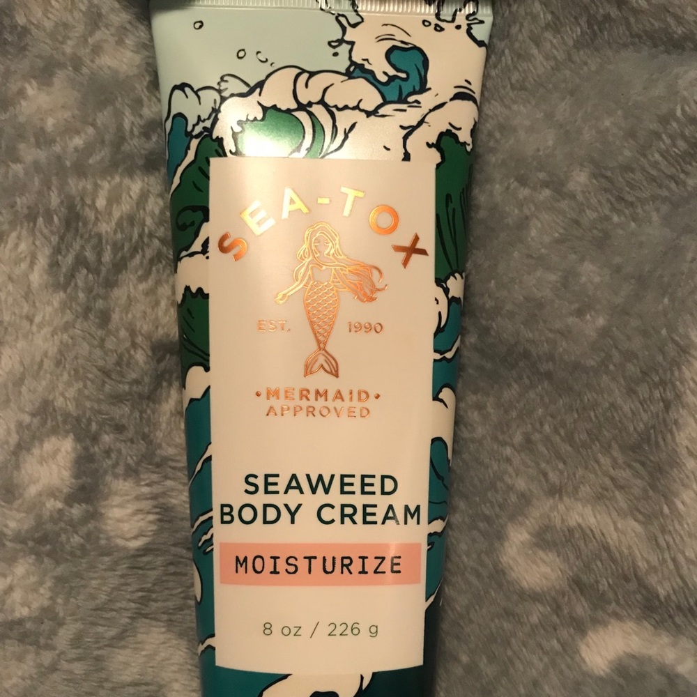 Seaweed body cream